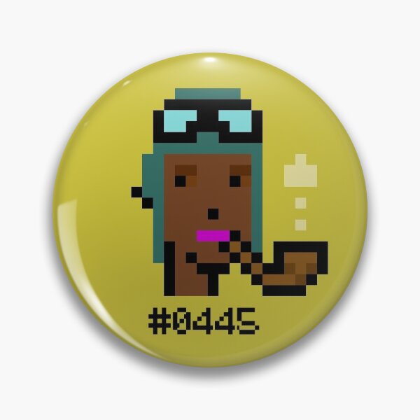 Artikelvorschau, CryptoPunks # 0445 entworfen und verkauft von CryptoFunks.