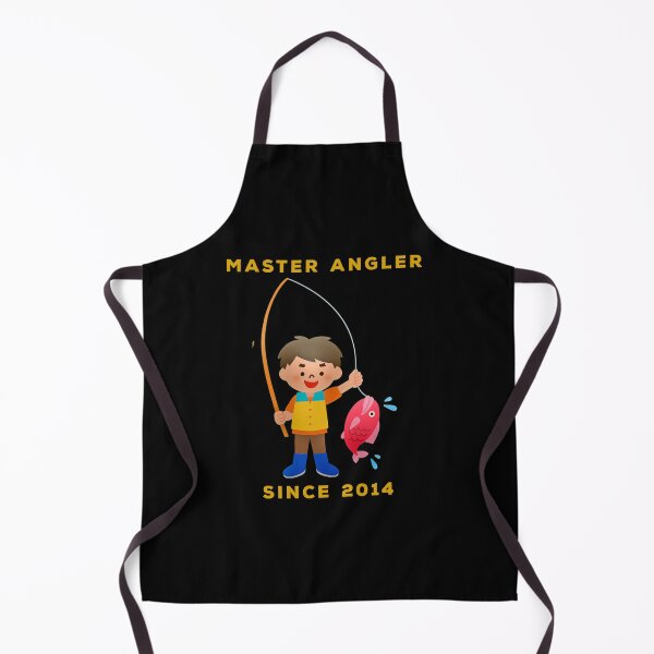 Item preview, Master Angler Since 2014 Boy With a Fish designed and sold by KeysTreasures.