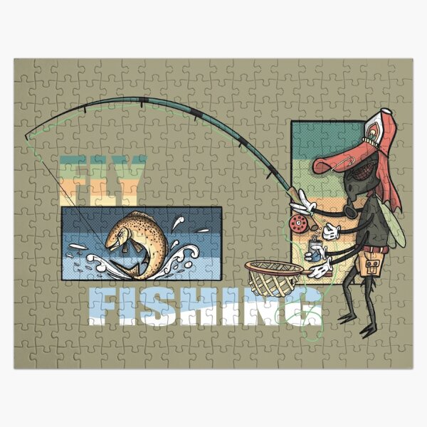 Brook Trout Fly Fishing Jigsaw Puzzle