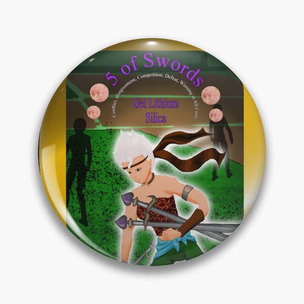 Item preview, 5 of Swords designed and sold by LanDiMonk.
