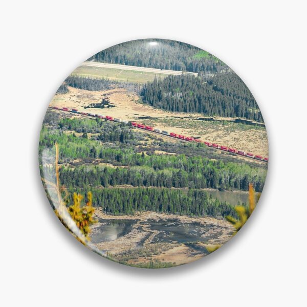 Item preview, Canadian Freight Train, Alberta, Canada designed and sold by MLP Fine Art.