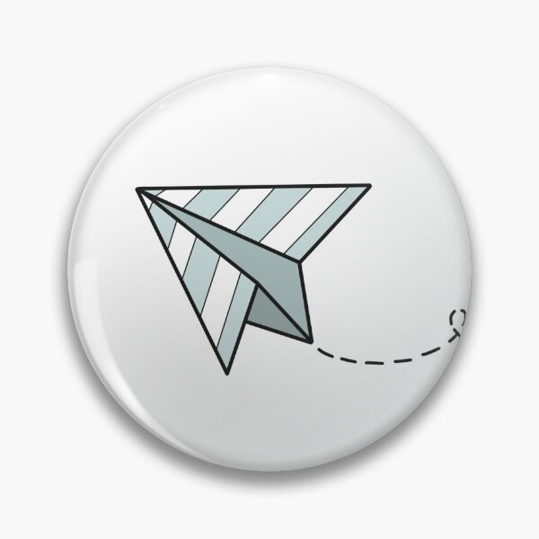 Item preview, Paper Airplane - striped designed and sold by stay-grateful.