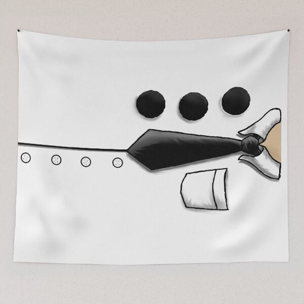 Item preview, Three Hole Punch Jim Skin Tone 1 designed and sold by LawsonFabrics.