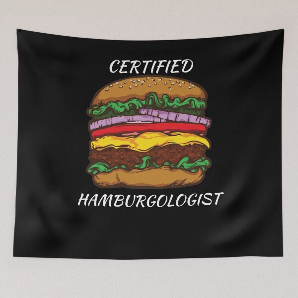 Item preview, Funny Certified Hamburgologist Hamburger Lovers designed and sold by Ginger217.
