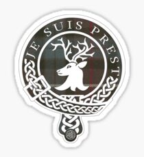 Fraser Motto (Tartan) Sticker