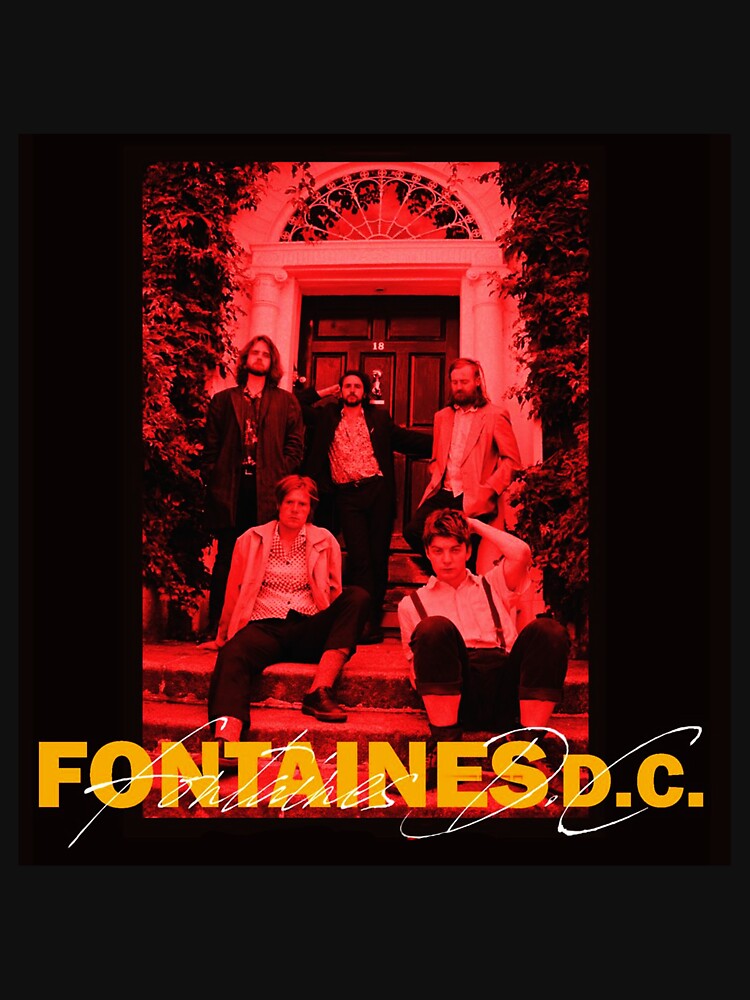 t shirt fontaines dc