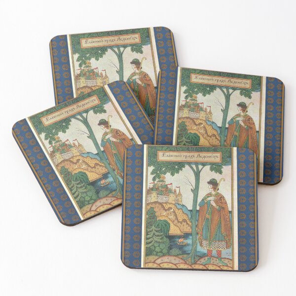 Item preview, Ivan Bilibin - City of Ledenetz 1911 (Russian Art) designed and sold by RonesaAveela.