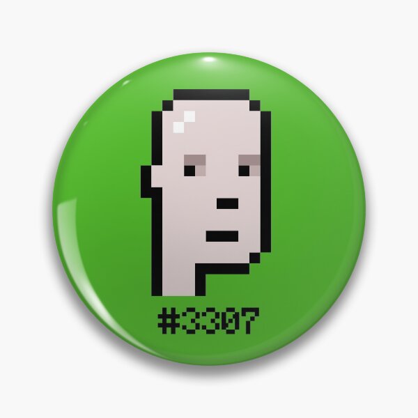 Item preview, CryptoPunks #3307 designed and sold by CryptoFunks.