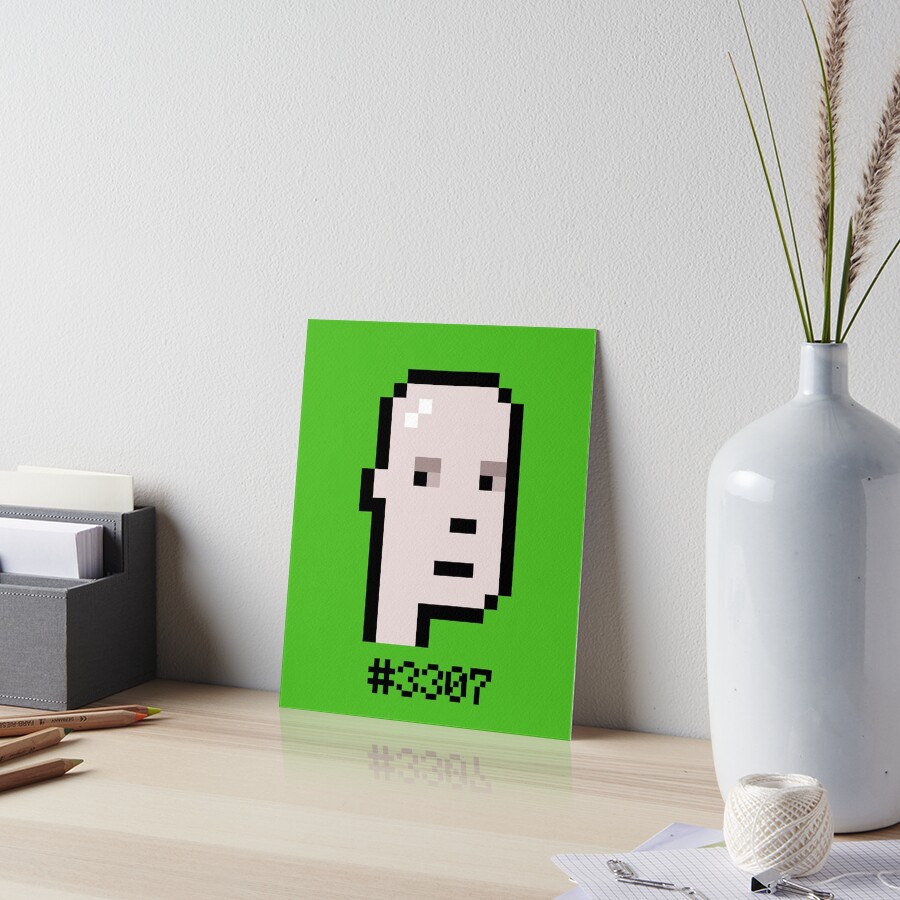 Item preview, Art Board Print designed and sold by CryptoFunks.