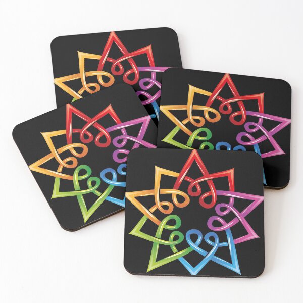 Item preview, Mandalas Flor Punteada Hermosa Flor Degradado Arco Iris designed and sold by MortexApparel.