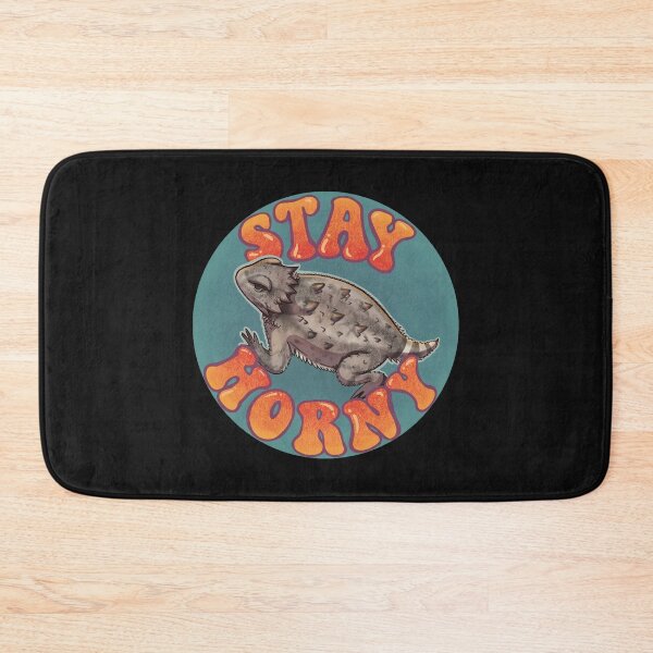 Item preview, Stay Horny Toad - Cute Funny Horned Lizard  designed and sold by J Bigglesworth.