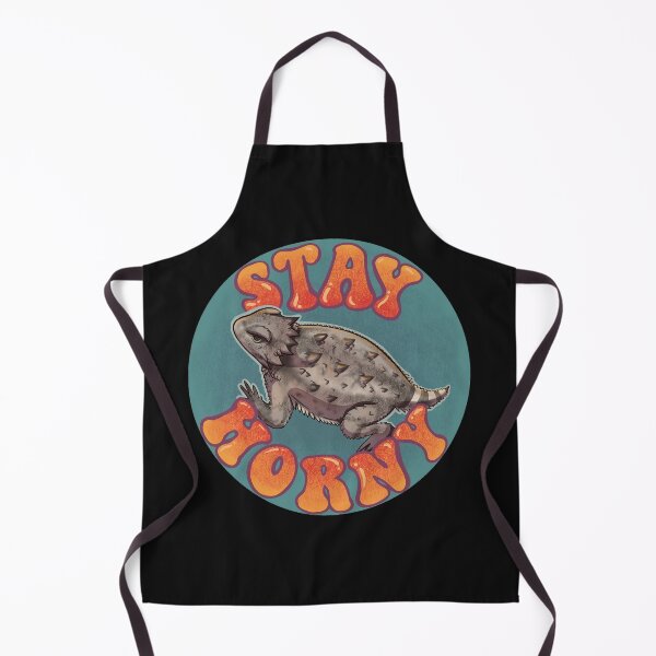 Item preview, Stay Horny Toad - Cute Funny Horned Lizard designed and sold by J Bigglesworth.