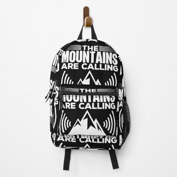 Item preview, Mountains Are Calling And I Must Go | Nature Addict designed and sold by GravitiTees.