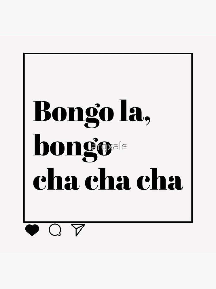 Bongo la bongo cha cha cha tiktok inspired