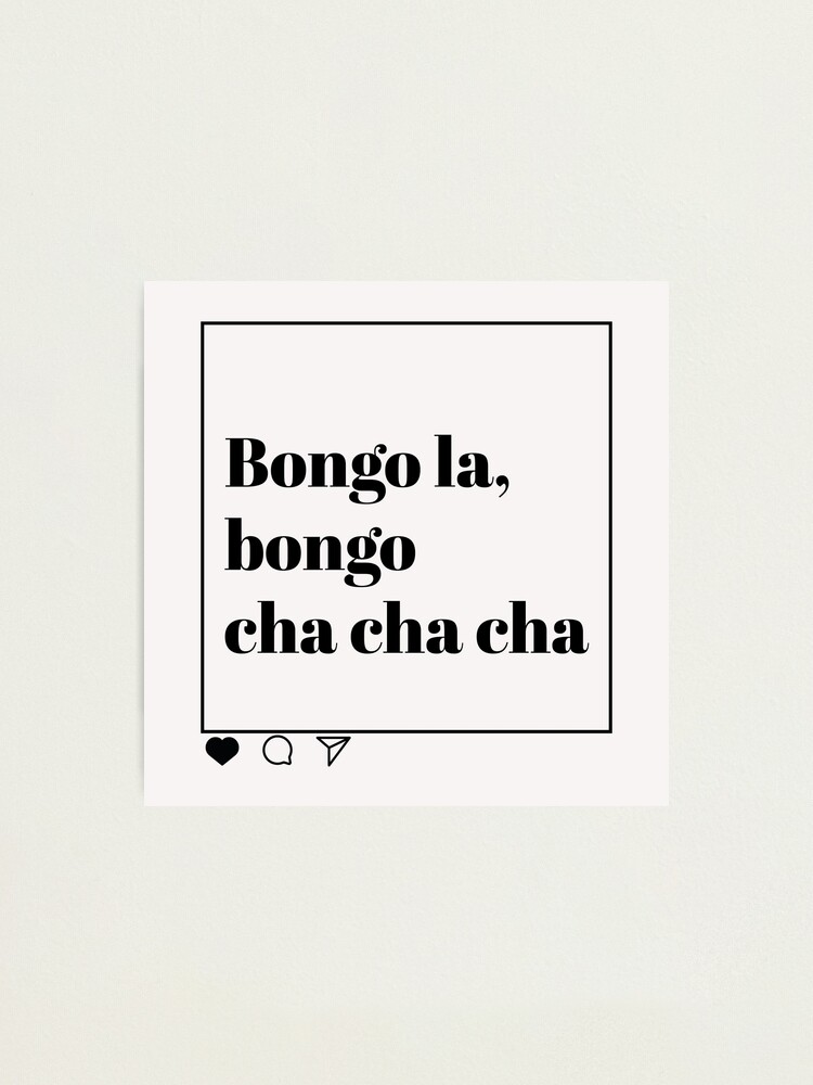 Bongo la bongo cha cha cha tiktok inspired