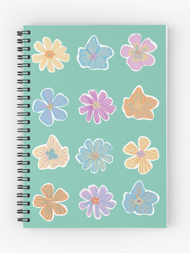 Thumbnail 1 of 3, Journal, Springtime flowers designed and sold by RachelSingh.