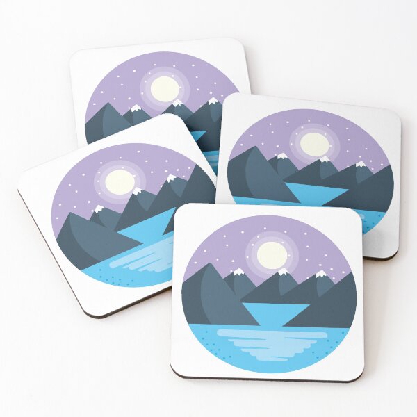 Item preview, midnight ocean landscape designed and sold by Shrewd Mood.