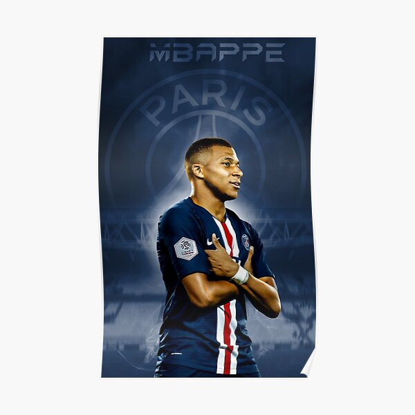 Mbappe Posters | Redbubble