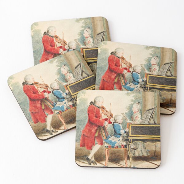 Item preview, Portrait of Wolfgang Amadeus Mozart - Louis Carrogis dit Carmontelle designed and sold by brushandframes.