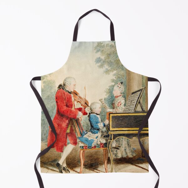 Item preview, Portrait of Wolfgang Amadeus Mozart - Louis Carrogis dit Carmontelle designed and sold by brushandframes.