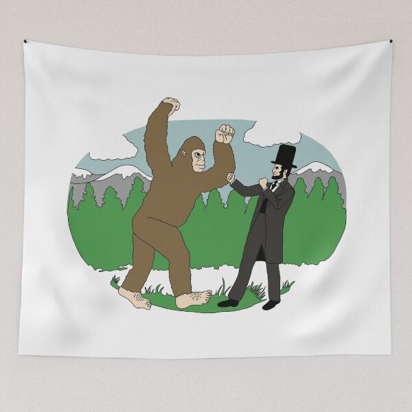 Item preview, bigfoot v lincoln designed and sold by mollycoddle.