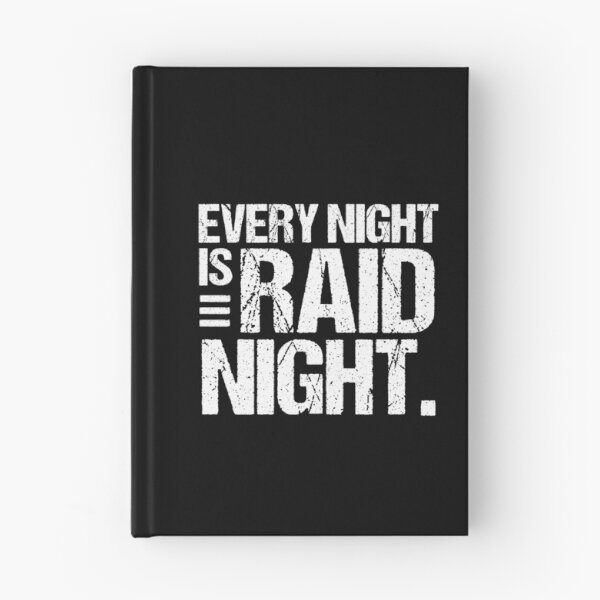 Item preview, Raid Night - MMO Lover Raid Gamer designed and sold by jacks-tees.