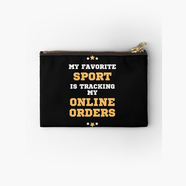 Item preview, My Favorite Sport is Tracking My Online Orders designed and sold by pinkfantasy.