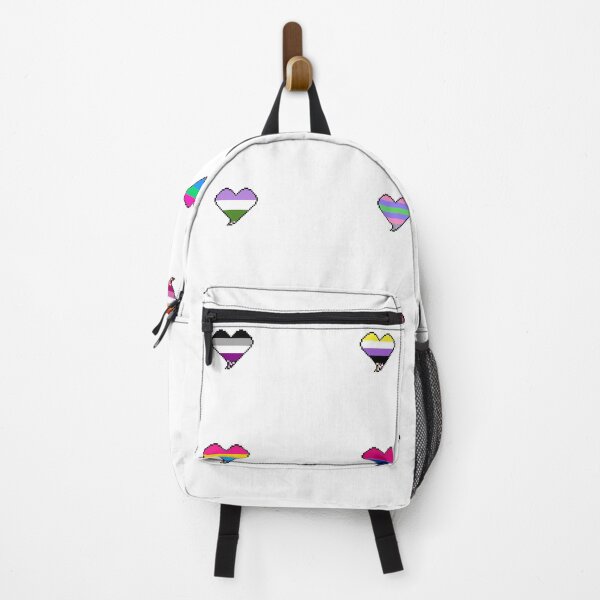 Item preview, Lgbtq+ Pixel Hearts designed and sold by Tea vee.