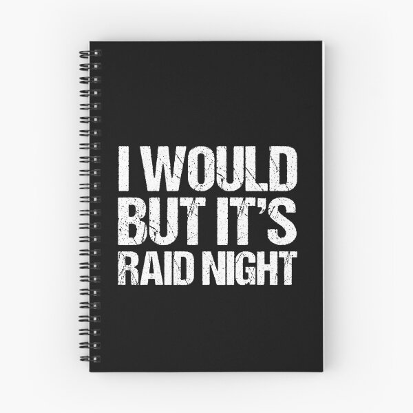 Item preview, Raid Night - MMO Lover Raid Gamer designed and sold by jacks-tees.