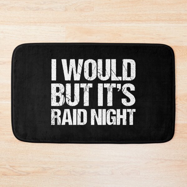 Item preview, Raid Night - MMO Lover Raid Gamer designed and sold by jacks-tees.