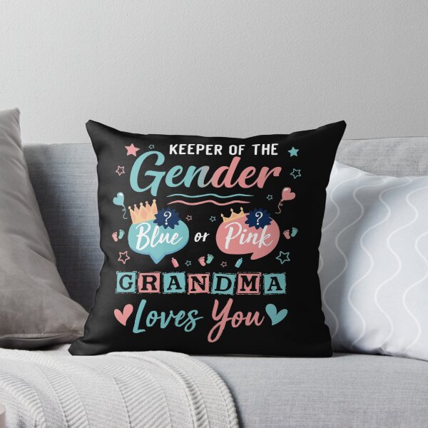 Item preview, Keeper Of The Gender Pink Or Blue Grandma Loves You  designed and sold by abdellaoui.