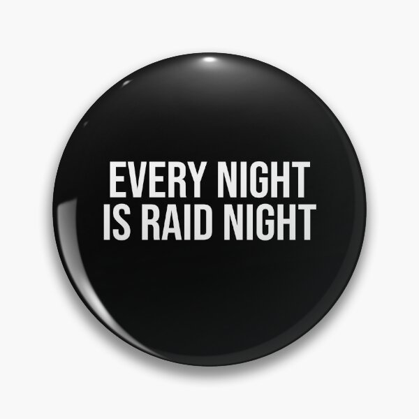 Item preview, Raid Night - MMO Lover Raid Gamer designed and sold by jacks-tees.