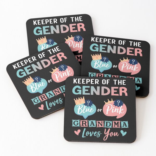 Item preview, Keeper Of The Gender Pink Or Blue Grandma Loves You  designed and sold by abdellaoui.