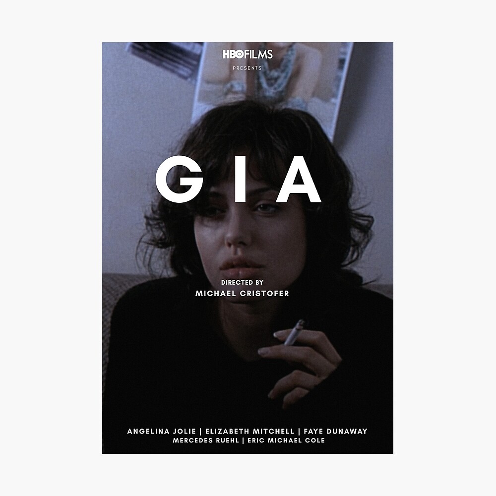 Gia 1998 alternative movie poster 