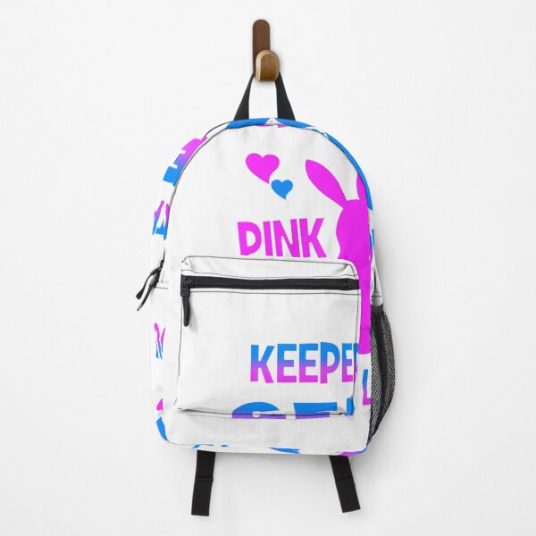 Item preview, Keeper Of The Gender Pink Or Blue Auntie Loves You Cute Bunny T-Shirt designed and sold by colortrends.