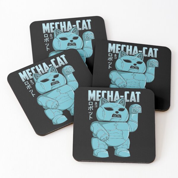 Item preview, Mecha-Cat Blue designed and sold by predatorart93.