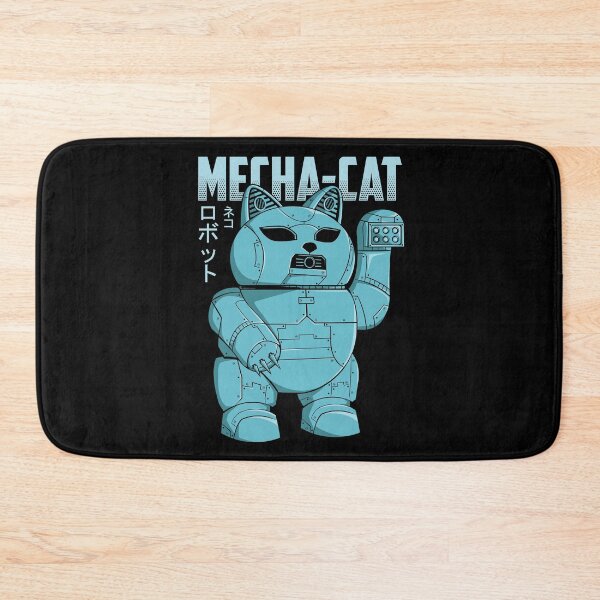 Item preview, Mecha-Cat Blue designed and sold by predatorart93.
