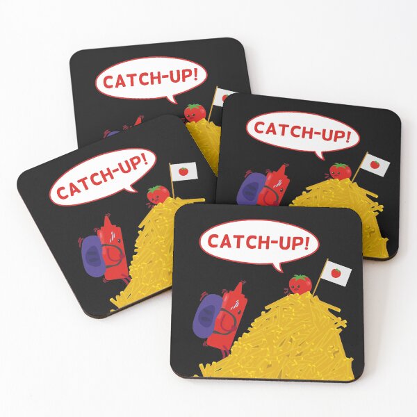 Item preview, Funny Catch Up Puns | Gift Ideas | Tomato Ketchup  designed and sold by Fluffy-Vectors.