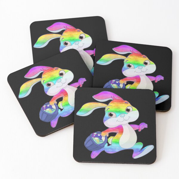 Item preview, Rainbow Easter Bunny designed and sold by sgmydesigns.