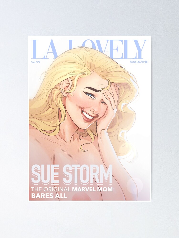 Alternate view of La Lovely - Invisible Woman Cover 1 Poster