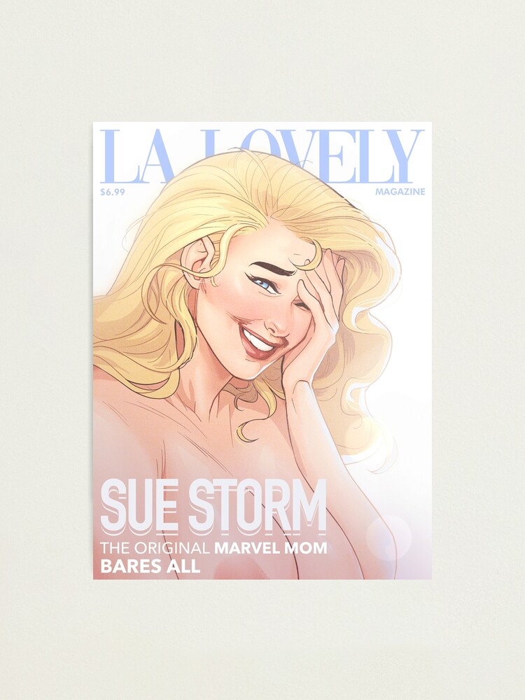 Alternate view of La Lovely - Invisible Woman Cover 1 Photographic Print