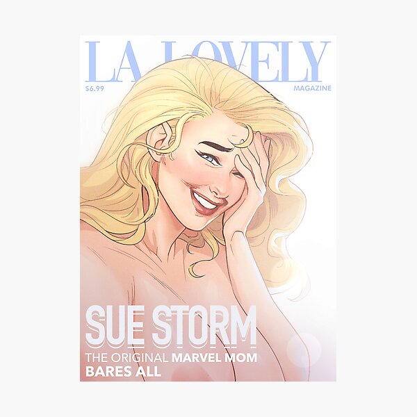 La Lovely - Invisible Woman Cover 1 Photographic Print
