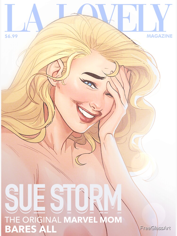 La Lovely - Invisible Woman Cover 1 by FreeGlassArt