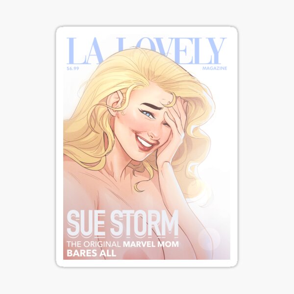 La Lovely - Invisible Woman Cover 1 Sticker