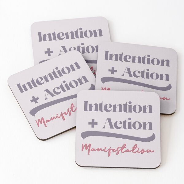 Artikelvorschau, Intetion + Action = Manifestation entworfen und verkauft von squishyrainbow.
