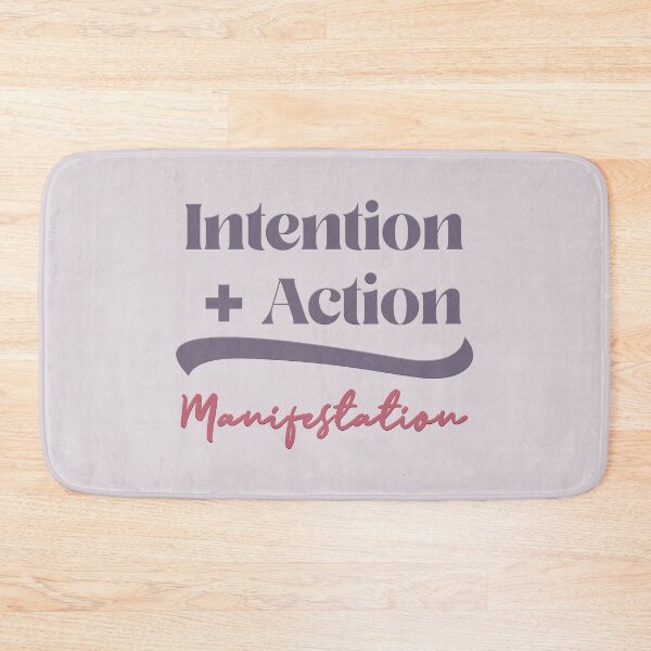 Artikelvorschau, Intetion + Action = Manifestation entworfen und verkauft von squishyrainbow.