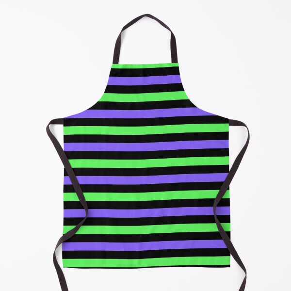 Item preview, Basic Chunky Stripes - Black, Green & Purple designed and sold by TheFrostedDonut.