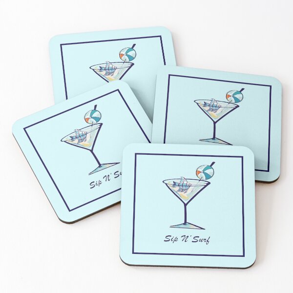 Item preview, Sip N' Surf designed and sold by CoastalCocktail.