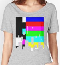glitchy Women's Relaxed Fit T-Shirt