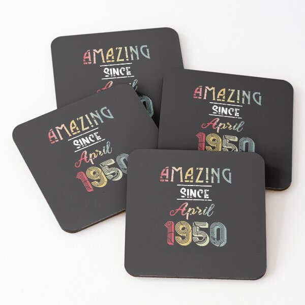 Item preview, Vintage Amazing Since April 1950 , Retro April Birthday , Born In 1950 , Funny Gift Ideas for Birthday designed and sold by biigshow.
